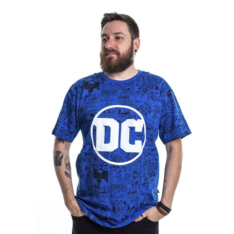 Camiseta DC Comics Logo Edi o Especial Piticas