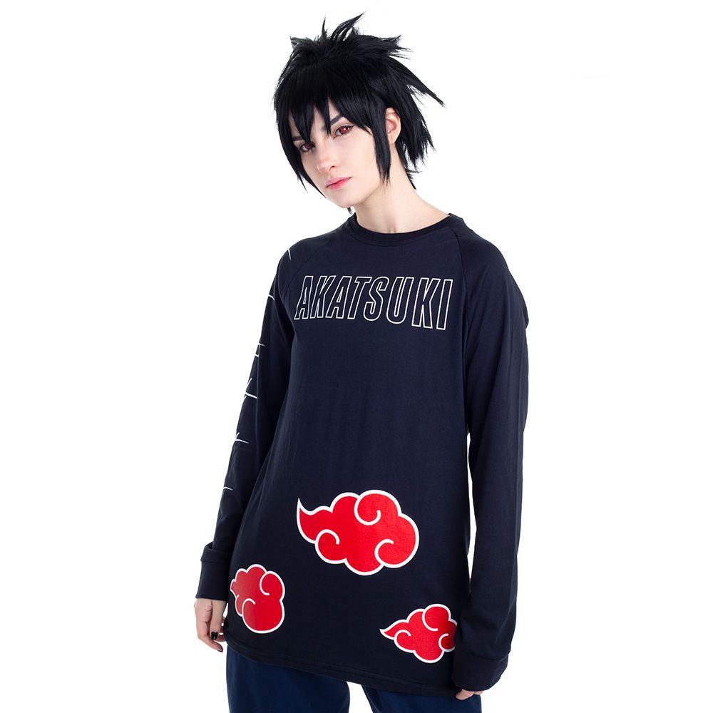 Camisa Camiseta Anime Naruto Simbolos Akatsuki