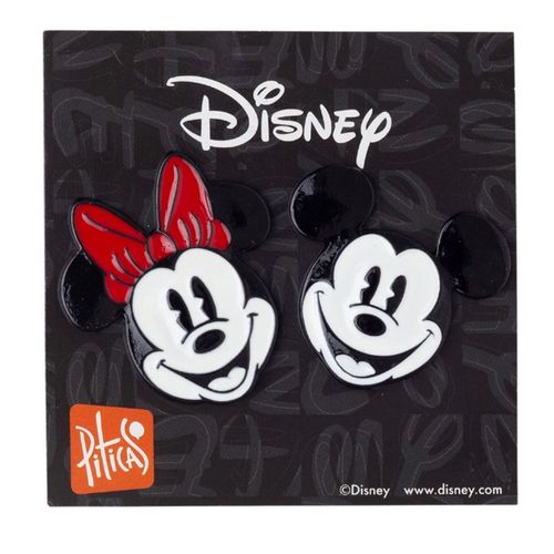 Kit 2 Pins Mickey e Minnie