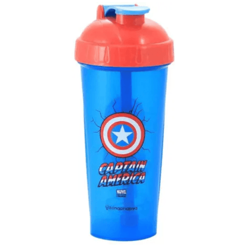 Copo Shaker Fitness Capitão América