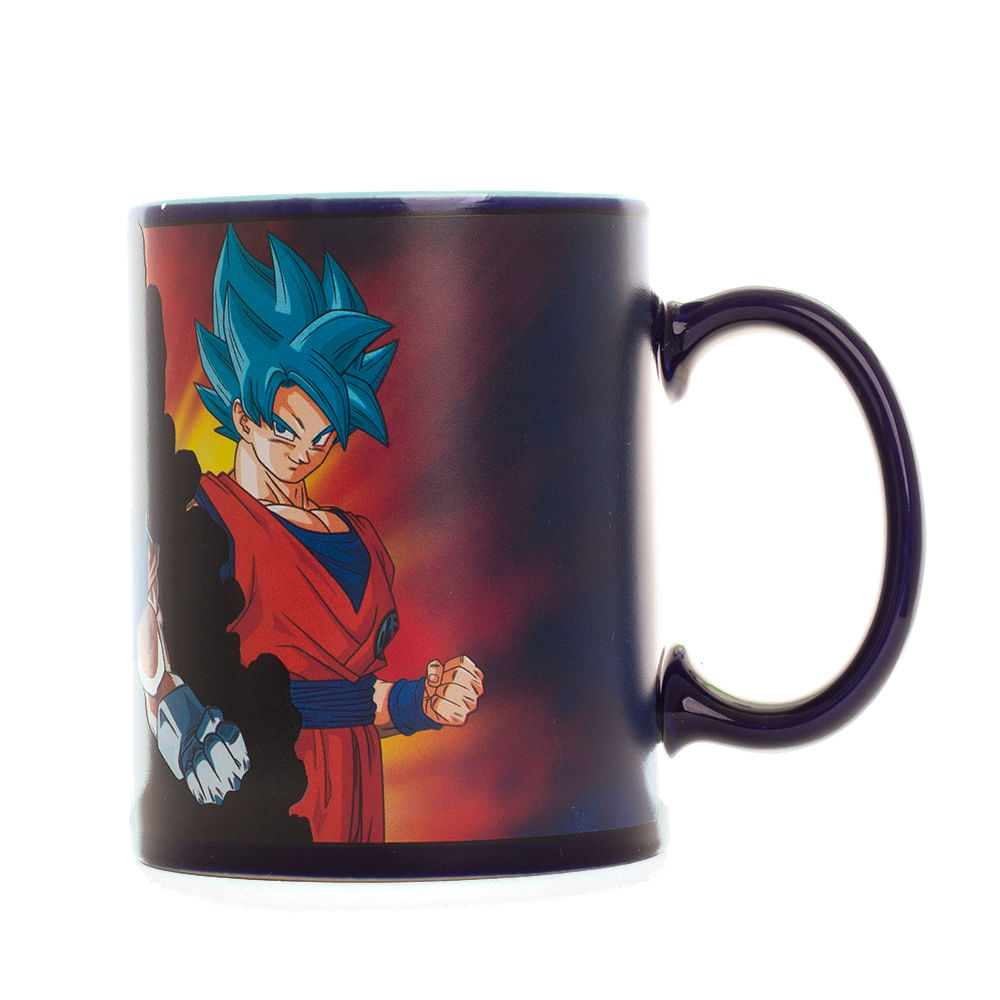 Caneca Dragon Ball Animes Geek Desenho - Branco