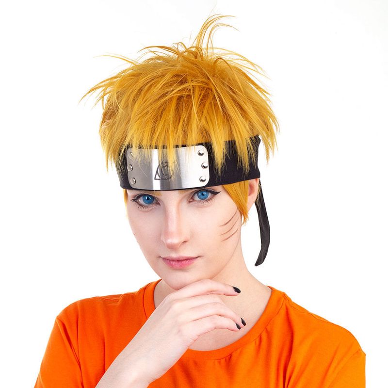 Bandana Naruto Aldeia Da Folha Ajustavel Flexível Cosplay Criança