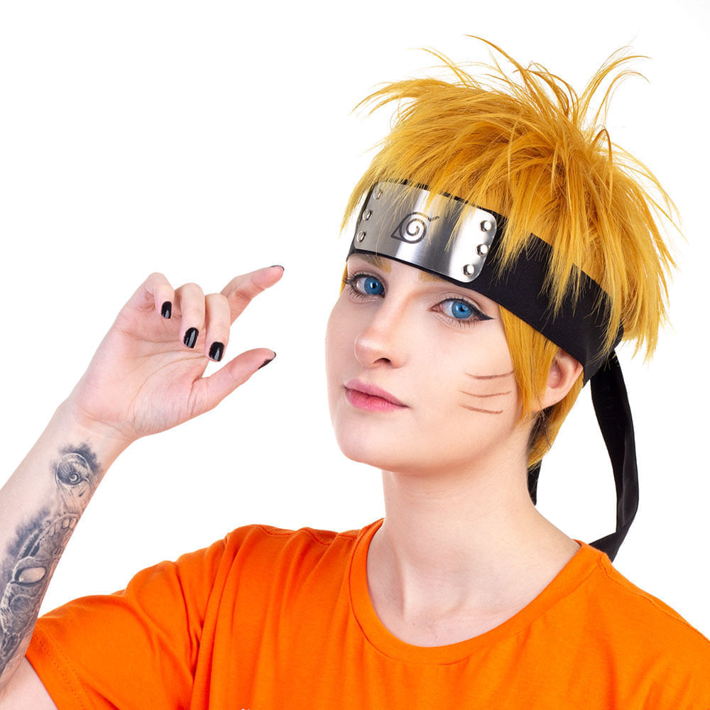 BANDANA NARUTO ALDEIA VILA DA FOLHA KONOHA - YDH