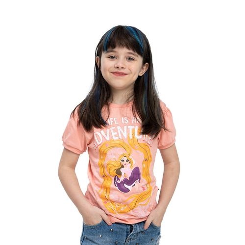 Camiseta Infantil Disney Princess Rapunzel