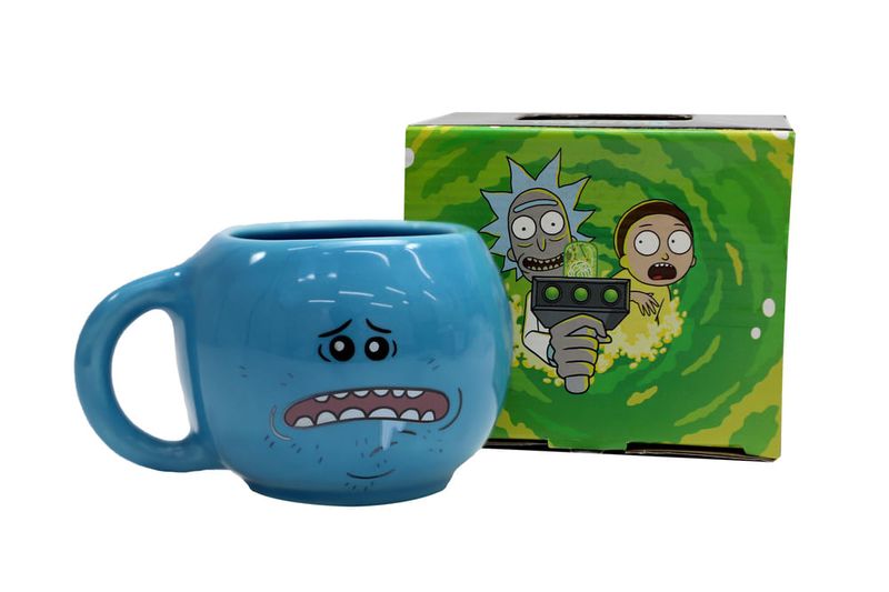 Caneca Rick And Morty Caindo