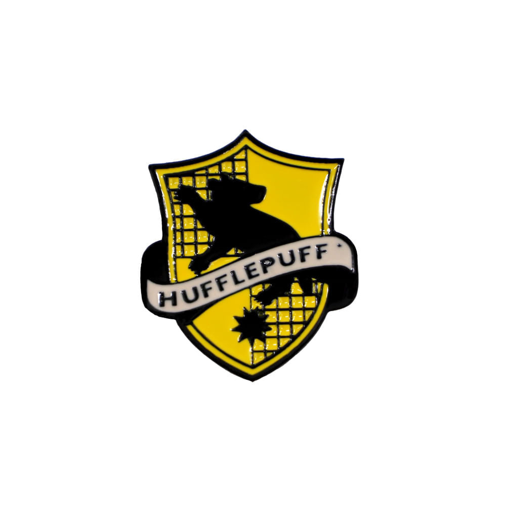 Camiseta Harry Potter Lettering Lufa-Lufa - Amarelo em Promoção na