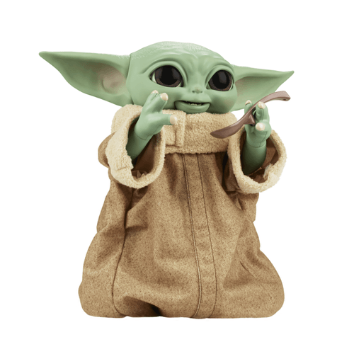 Boneco Star Wars - Galactic Snackin Grogu - The Child (Baby Yoda)