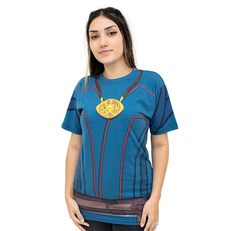 Camiseta Doutor Estranho Masculina 3 - Azul Marinho