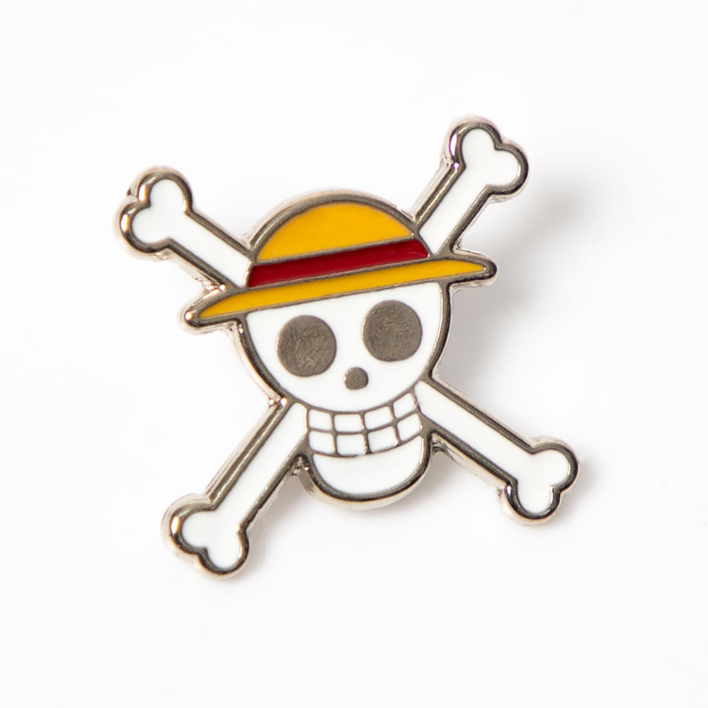 Anime ONE PIECE / Portgas·D· Ace Metal Enamel Badge Backpack Clothing Pin  Gift