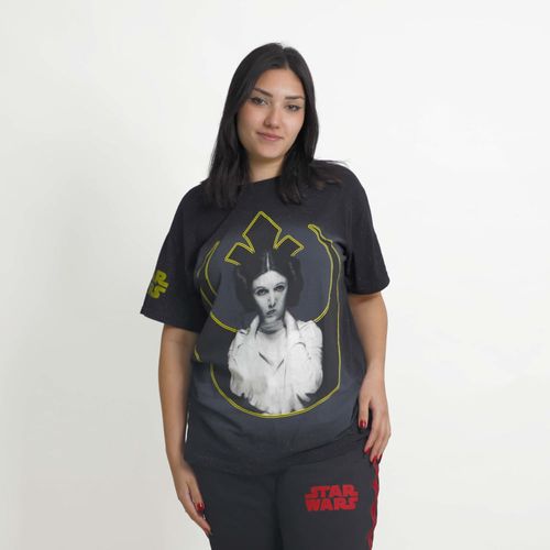 Camiseta Star Wars Princesa Leia - O futuro da galaxia é feminino