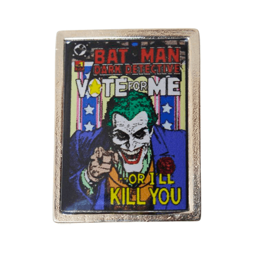 Kit com 2 Pin Batman e Joker