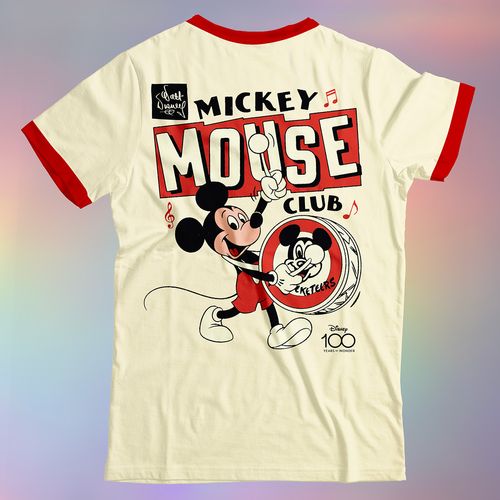 Camiseta Disney 100 Mickey Mouse Club