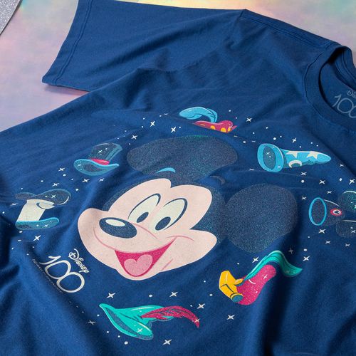 Camiseta Disney 100 Mickey Chapéus