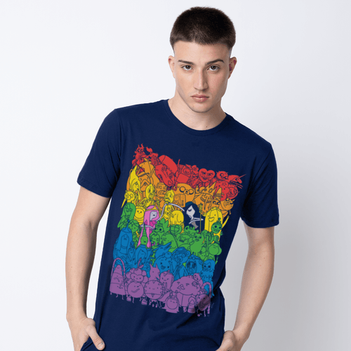 Camiseta Marceline e Jujuba Rainbow