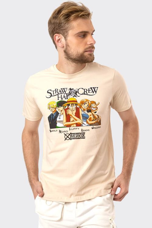 Camiseta One Piece Straw Hat