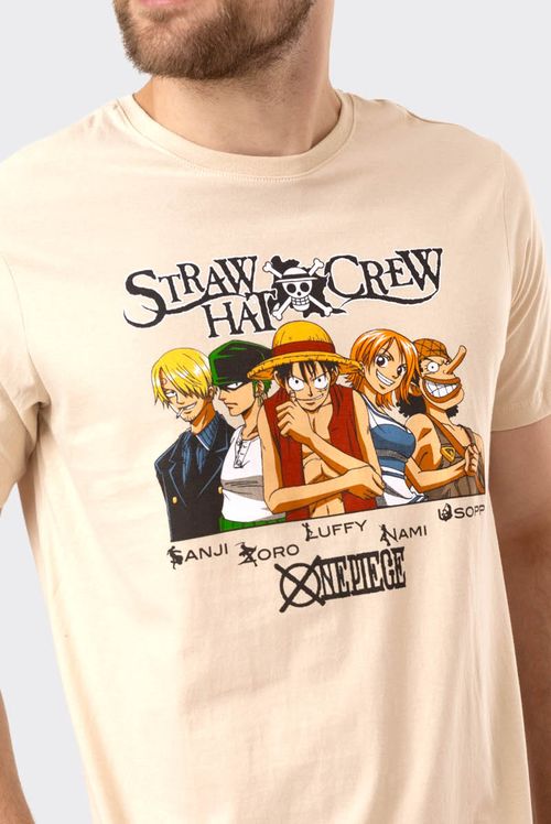 Camiseta One Piece Straw Hat