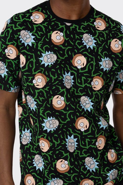 Camiseta Rick & Morty Faces