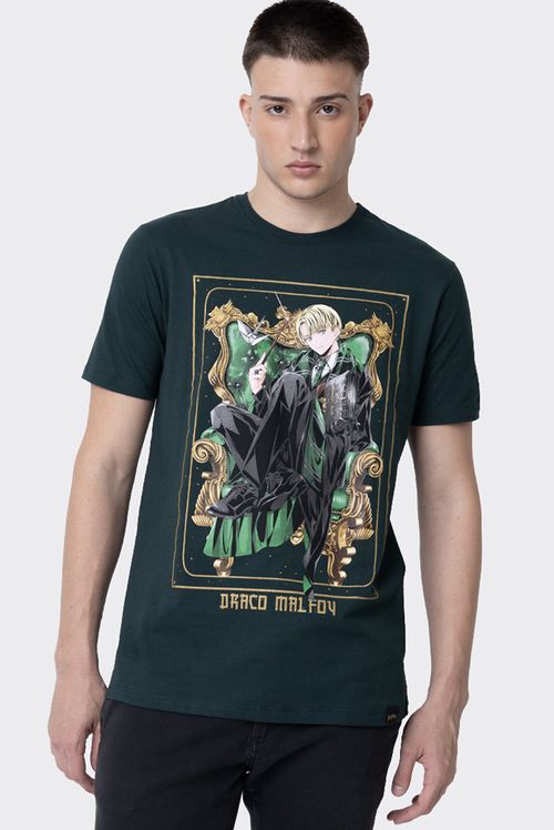 Camiseta Harry Potter Malfoy Anime