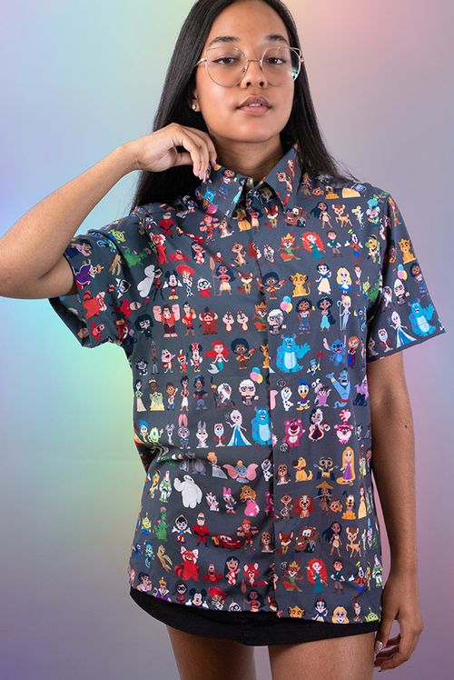 Camisa Disney 100 Personagens