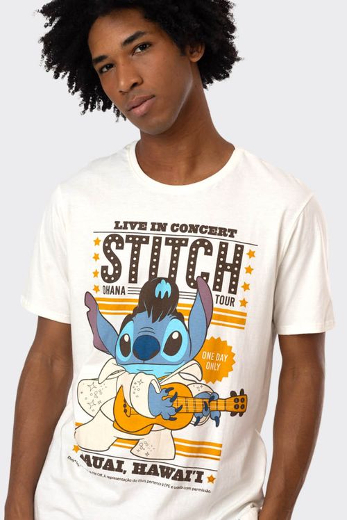 Camiseta Stitch Elvis