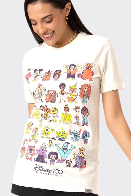 Camiseta Disney 100 Cute Celebration White