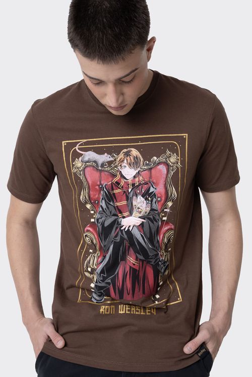 Camiseta Harry Potter Rony Weasley Anime