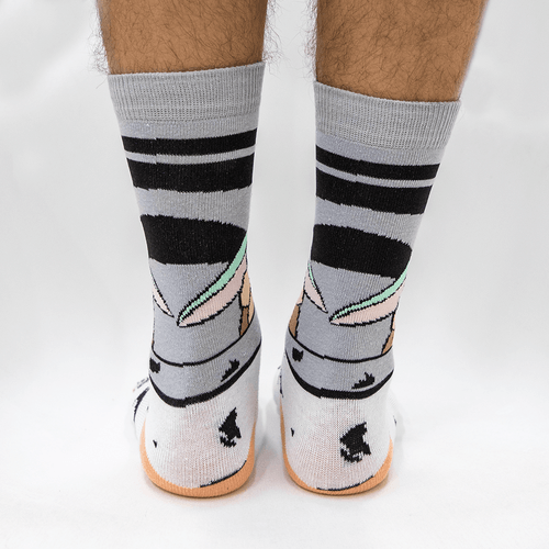 Meia Cano Alto Star Warsmeia Theandalorianrogu Cor Unissexca 21 Ao 2