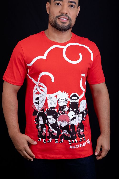 Camiseta Naruto Akatsuki
