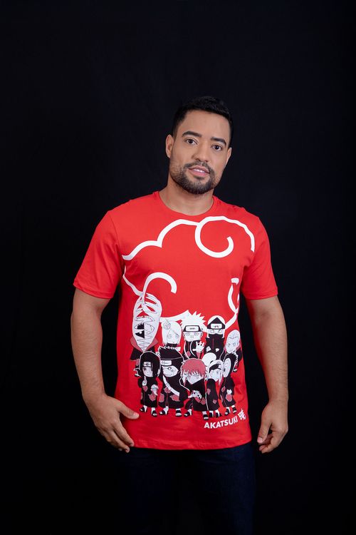 Camiseta Naruto Akatsuki