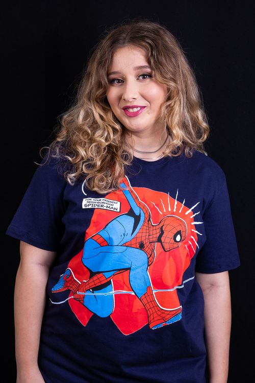 Camiseta Marvel Homem Aranha Amigão da Vizinhança