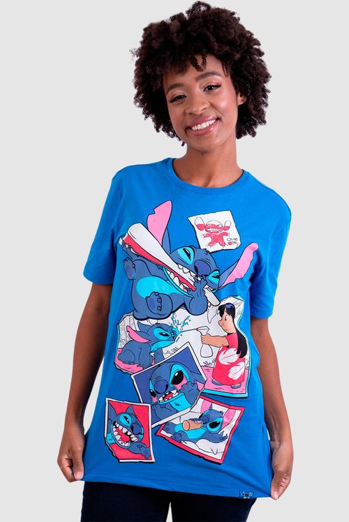 Camiseta Disney Stitch Fotos