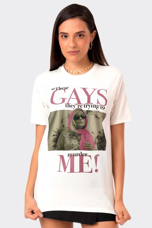 Camiseta White Lotus These Gays They re Trying To Murder Me