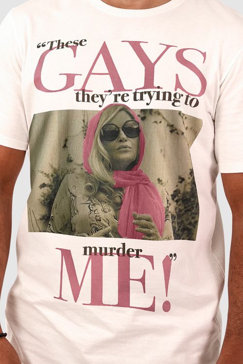 Camiseta White Lotus These Gays They re Trying To Murder Me
