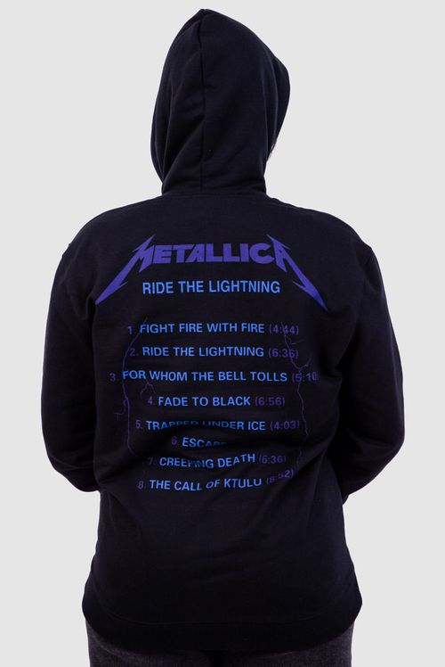 Moletom Com Capuz Metallica Ride The Lightning