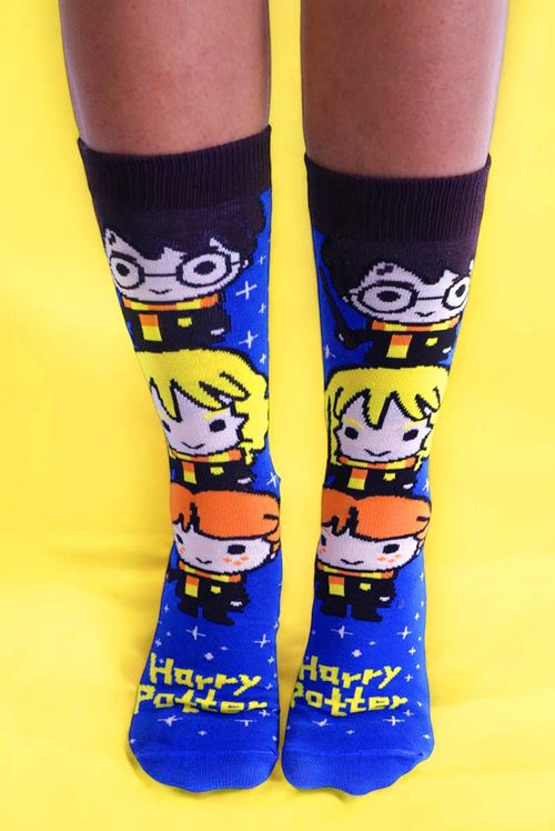Meia Harry Potter Chibi