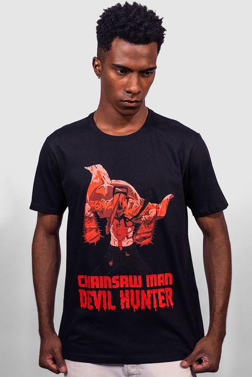 Camiseta Chainsaw Man Devil Hunter
