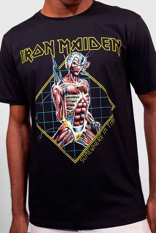 Camiseta Iron Maiden Somewhere In Time