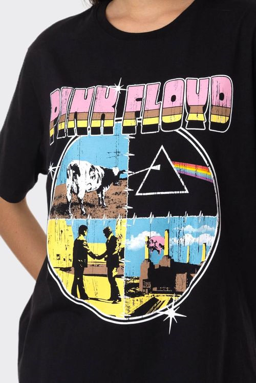 Camiseta Pink Floyd Álbuns
