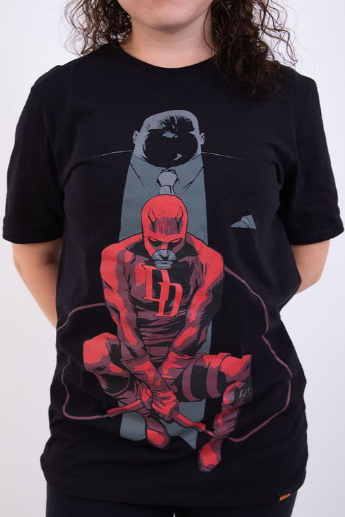 Camiseta Marvel Demolidor E O Rei do Crime