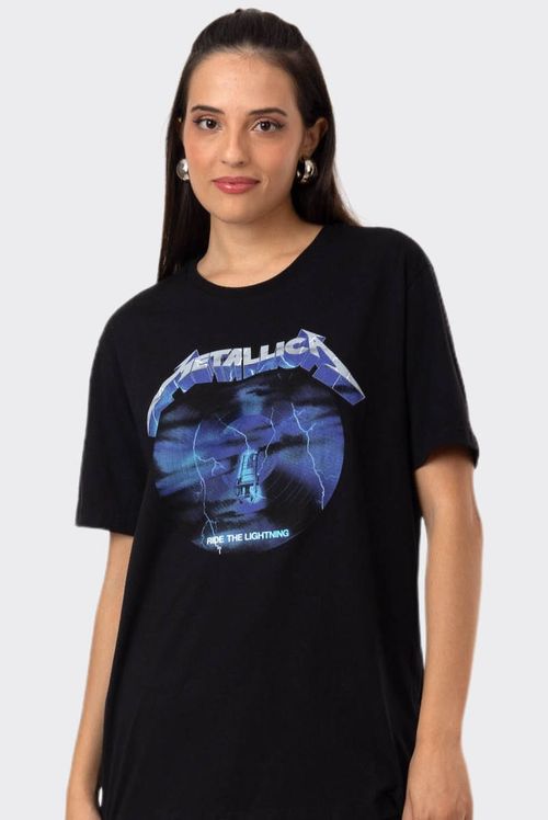 Camiseta Metallica Ride The Lightning
