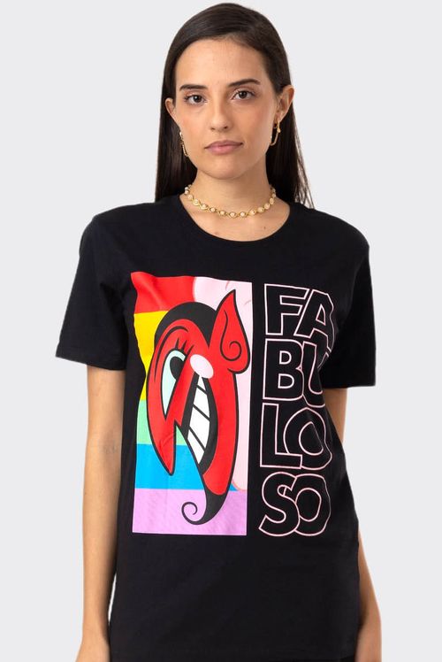 Camiseta As Meninas Superpoderosas Ele Rainbow