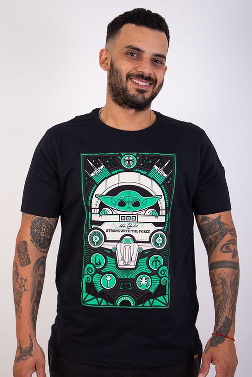 Camiseta Star Wars Grogu The Child Poster