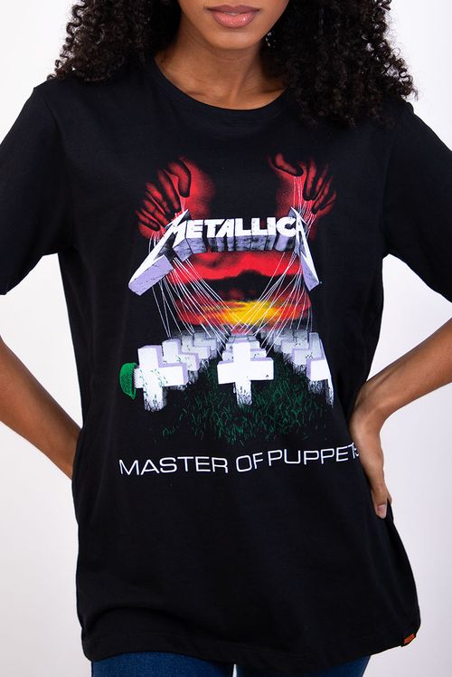 Camiseta Rock Hits Metallica Master Of Puppets 2