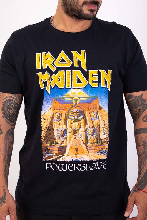 Camiseta Rock Hits Iron Maiden Powerslave