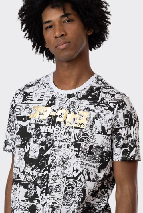 Camiseta Unissex Star Wars Mangá