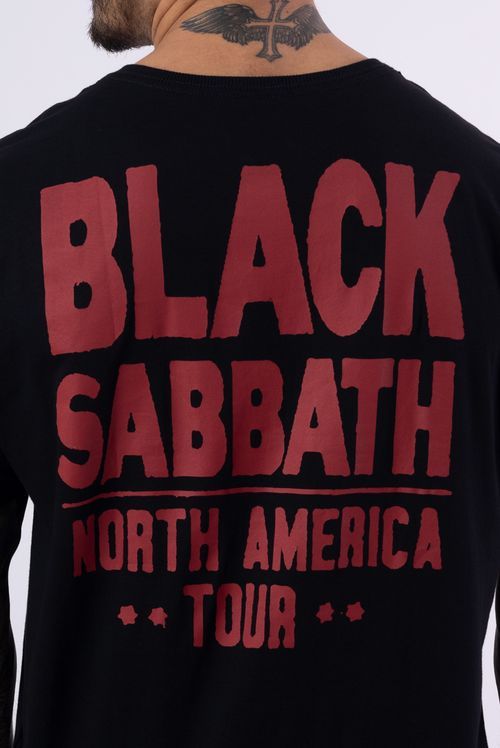 Camiseta Black Sabbath North America Tour
