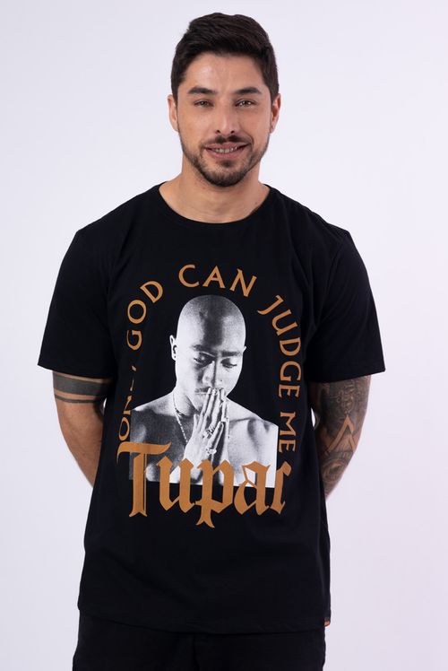 Camiseta Tupac Only God Can Judge Me