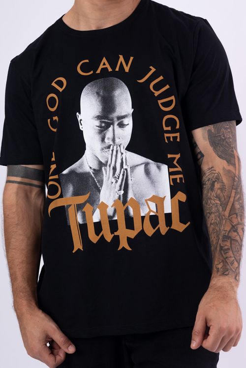 Camiseta Tupac Only God Can Judge Me