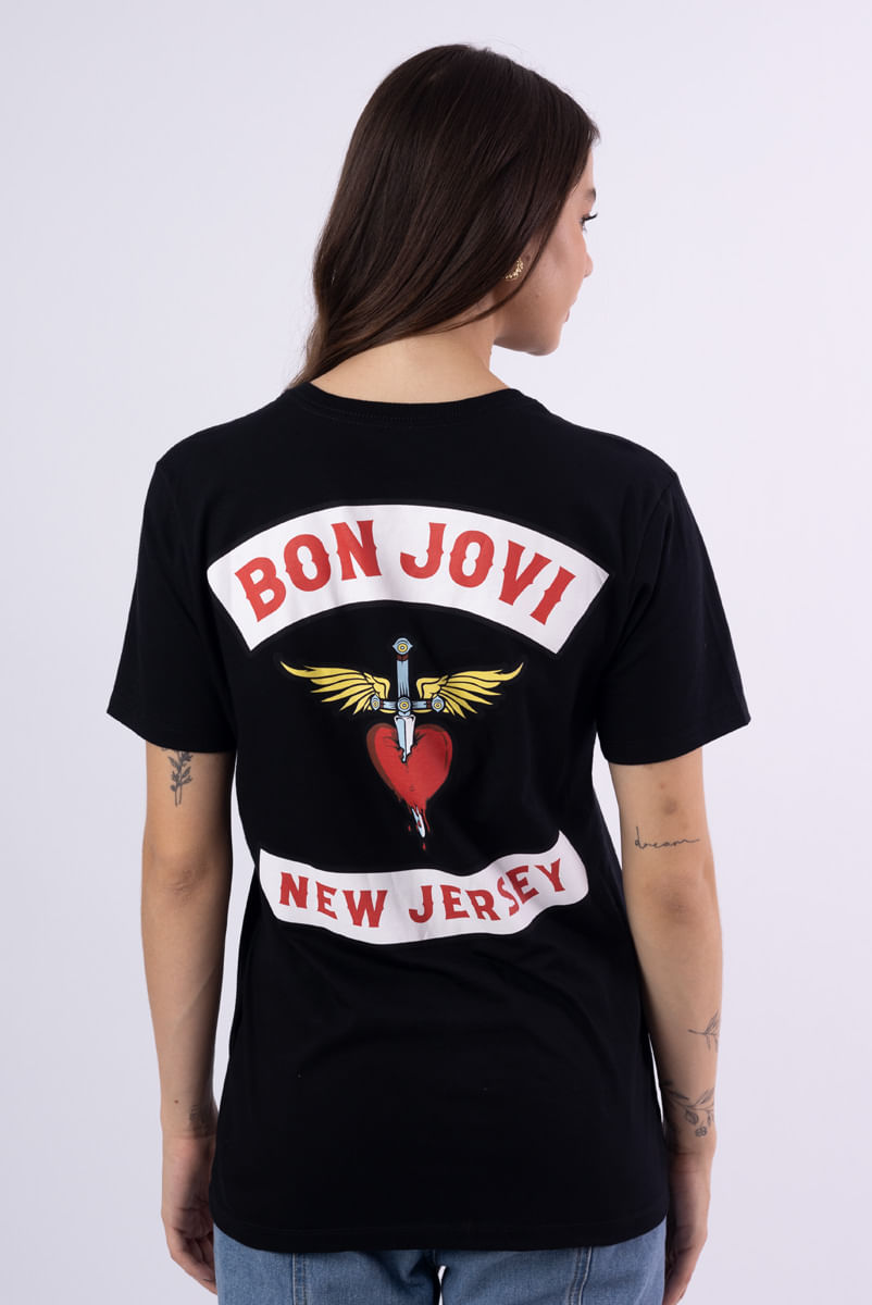 Camiseta Bon Jovi New jersey