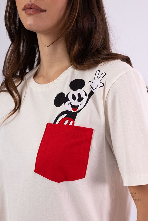 Camiseta Disney Mickey e Pateta